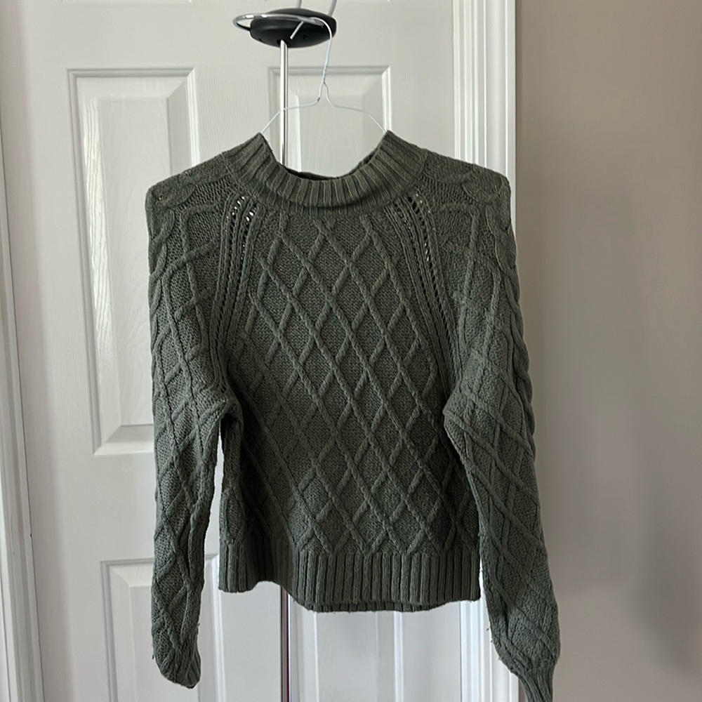 Olive Green American Eagle sweater